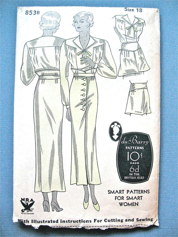 1930s du barry 853b skirt top shorts with side ties midriff playsuit unique