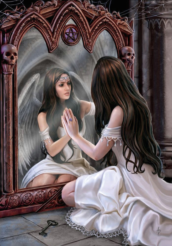 magical mirror card