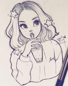 christina lorre on instagram a warm up sketch a d i ve got lots of work to do so here s something sweet d i recently got my bae into watching kdrama