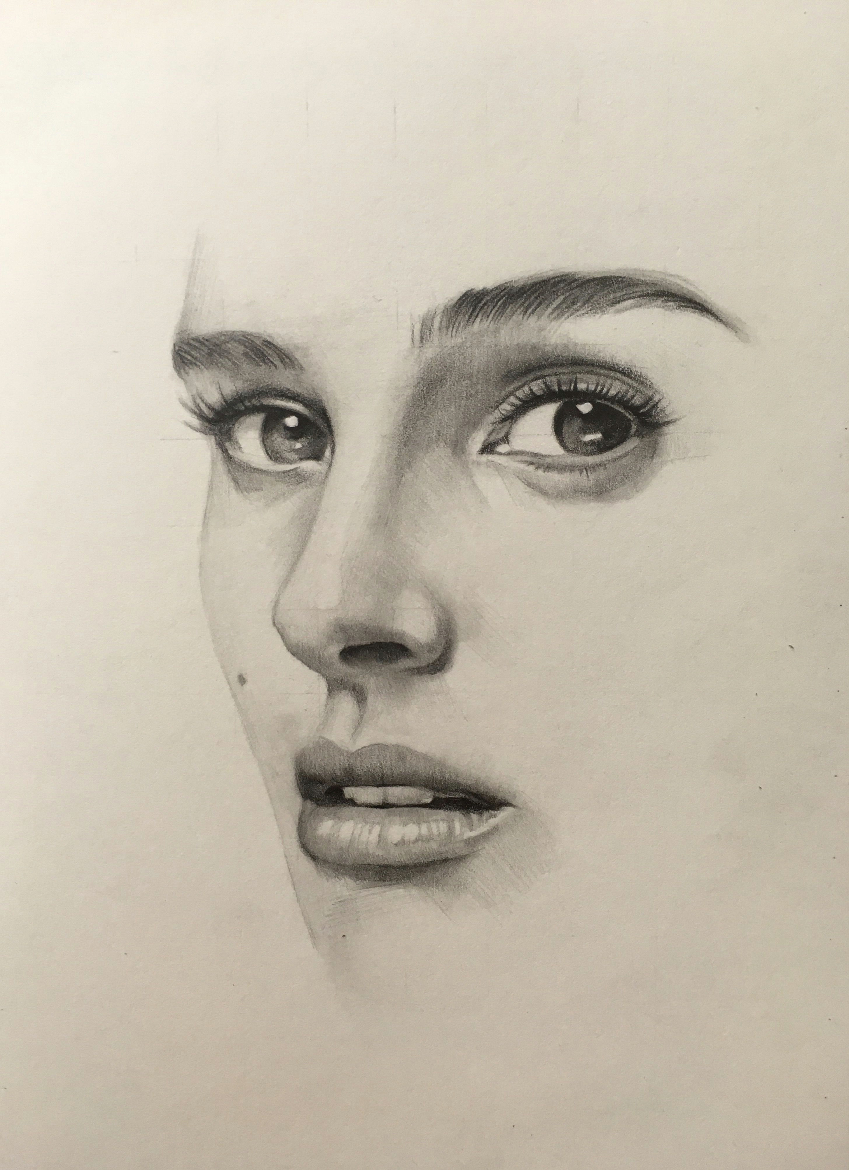 pencil portrait mastery natalie portman pencil drawing by jahun ku discover the secrets of drawing realistic pencil portraits