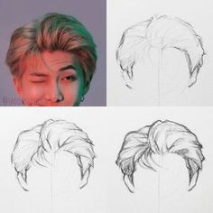 there is no right or wrong way to draw hair this is