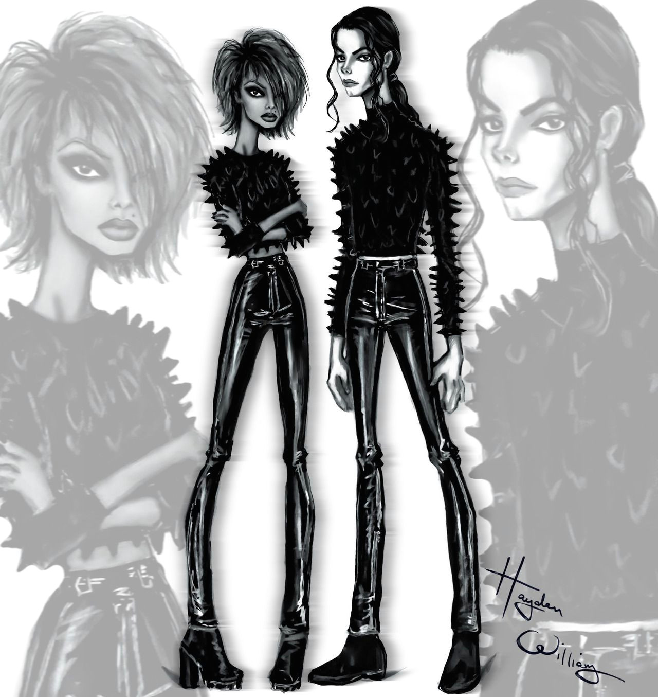 scream a a a michael jackson janet jackson by hayden williams