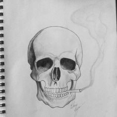 skulls and smoke drawings the smoking skull by lanielove tattoomaze a tattoo weed girl smoking drawing
