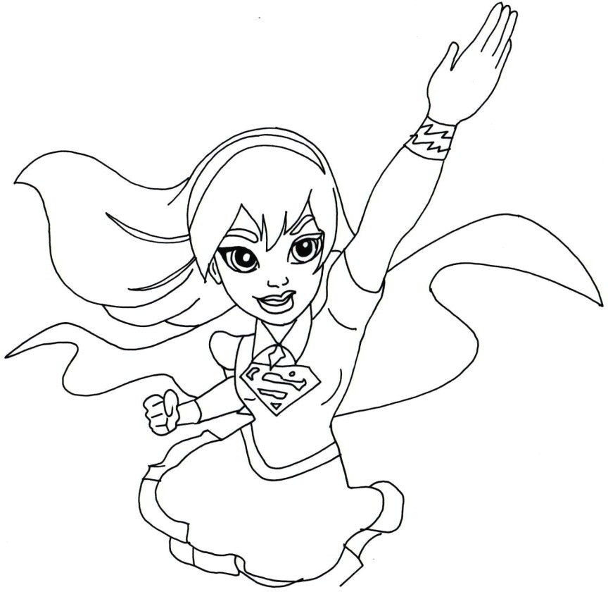 female superhero coloring pages fresh simple girl superhero coloring pages for kids for adults in of