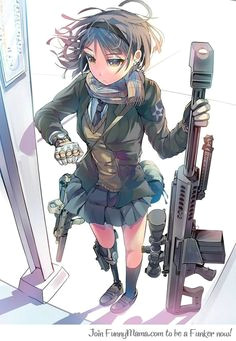 guns anime anime meninas anime characters girls characters chibi anime girls