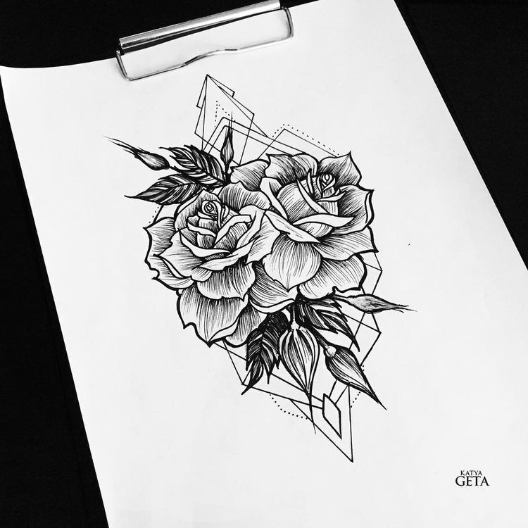 geometric rose tattoo geometric tattoo design geometric lines rose neck tattoo rose