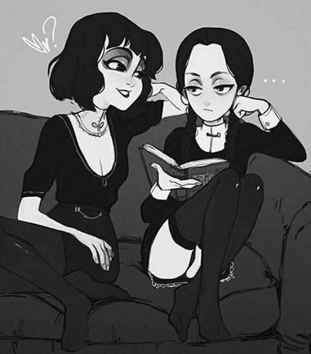 goth gal pals by ehryel