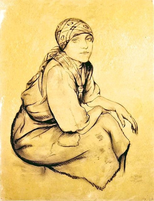 gypsy woman art gypsy woman walter sauer