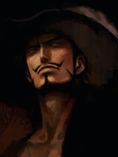 dracule hawk eyes mihawk of one piece hawkeye manga anime anime nerd