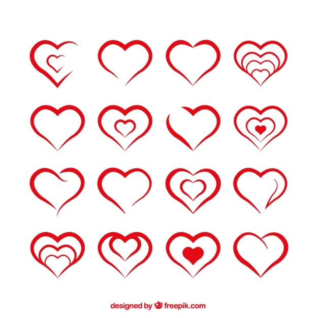 formas do coraa a o vetor gratis heart shapes template shape templates heart hands drawing