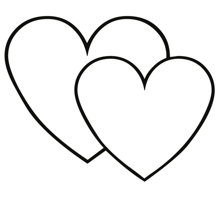 pictures of heart drawings