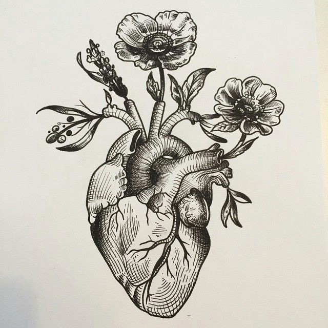 heart with flowers tattoo tree heart tattoo music heart tattoo human heart tattoo