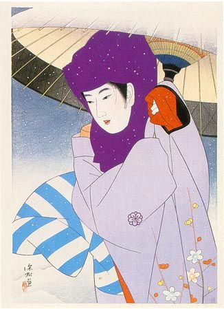 shinsui japanese prints japanese art modern japanese culture japanese style japanese painting