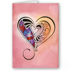 a beautiful card possible tangle ideas