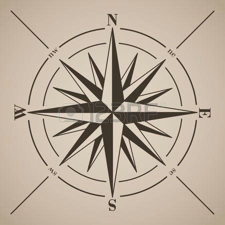 ilustraci n del vector photo doodle fonts compass
