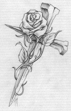 cross tattoos to show your allegiance to god and your own internal strength cross tattoos make for perfect tattoos ana a drawings of roses