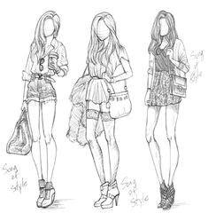 fashion pencil sketches fashion girl drawing hipster fashion art fashion illustration art drawing sketches