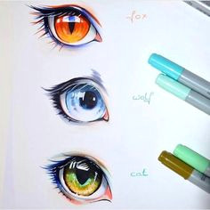 instagram copic drawingseye