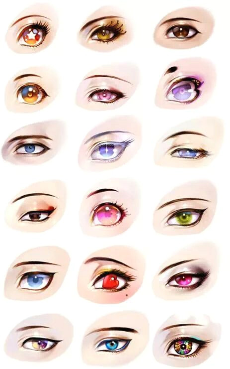eyes reference