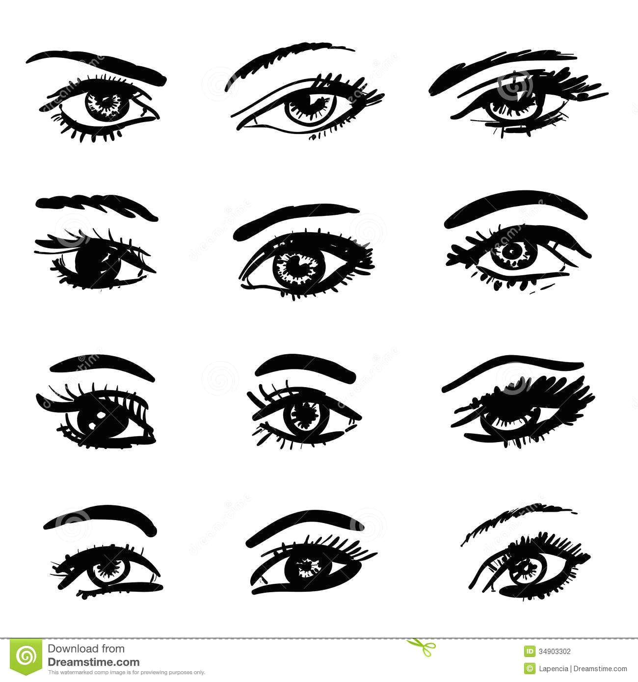 drawing sexy eyes figure google search