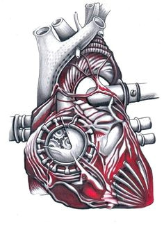 mechanical heart tattoo design gear tattoo tool tattoo tatoo cyberpunk tattoo heart
