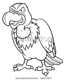 vulture silhouettes free cartoon vulture cartoon vulture animal coloring pages coloring books