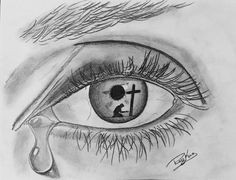 in the eye of a sinner by rob king drawing all drawing jesus