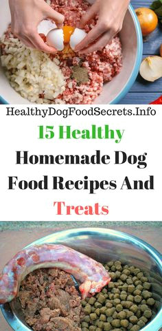 15 healthy homemade dog food recipes and treats
