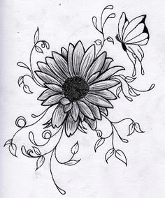 drawing flowers 3d drawing flower tattoo drawings drawing flowers flower sketches cool