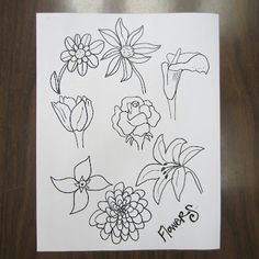 examples of how to draw flowers 1st grade flower doodles doodle flowers draw flowers