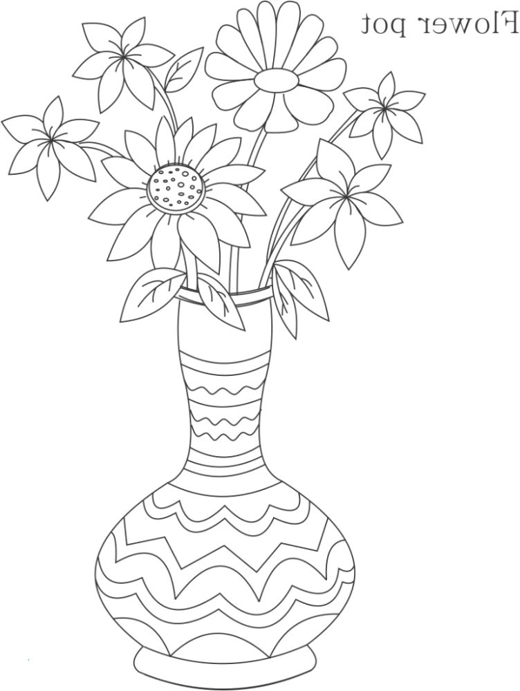 vases sketch flower vase i 0d simple flower drawings