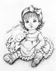 doll patterns kids patterns vintage crafts fabric painting embroidery patterns coloring book pages colorful pictures illustration girl baby quilts