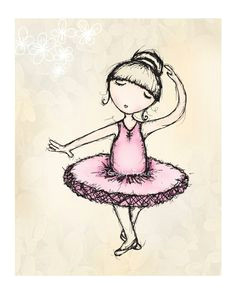 items similar to sweet ballerina dancing kids room decor wall art girls room 8x10 print on etsy