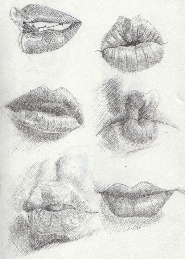 drawing art kissing girl sexy female women draw kiss lips woman teeth mouth biting lip reference