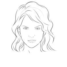 draw a girl s face
