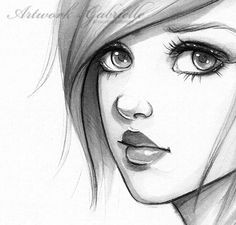 drawings of girls faces sketches of faces cool cartoon drawings really cool drawings