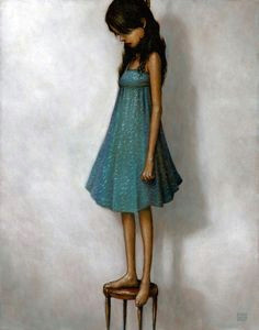 girl still life esao andrews she wants to hang herself see rope above