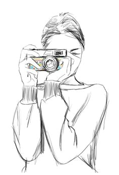 photography art sketches sketches of girls camera sketches fashion sketches girl sketch