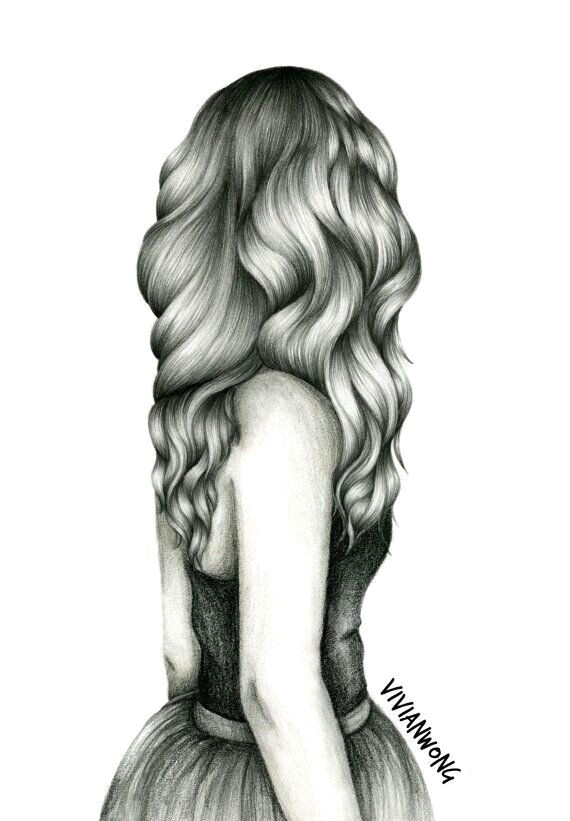 Drawing Of Girl Holding Her Hair Pin by ashii Qadeer On Art and Diy Drawings Sketches Hair Sketch