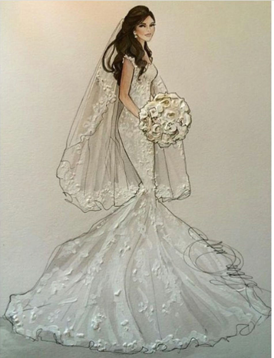 dress illustration wedding illustration fashion model sketch fashion sketches wedding dress drawings