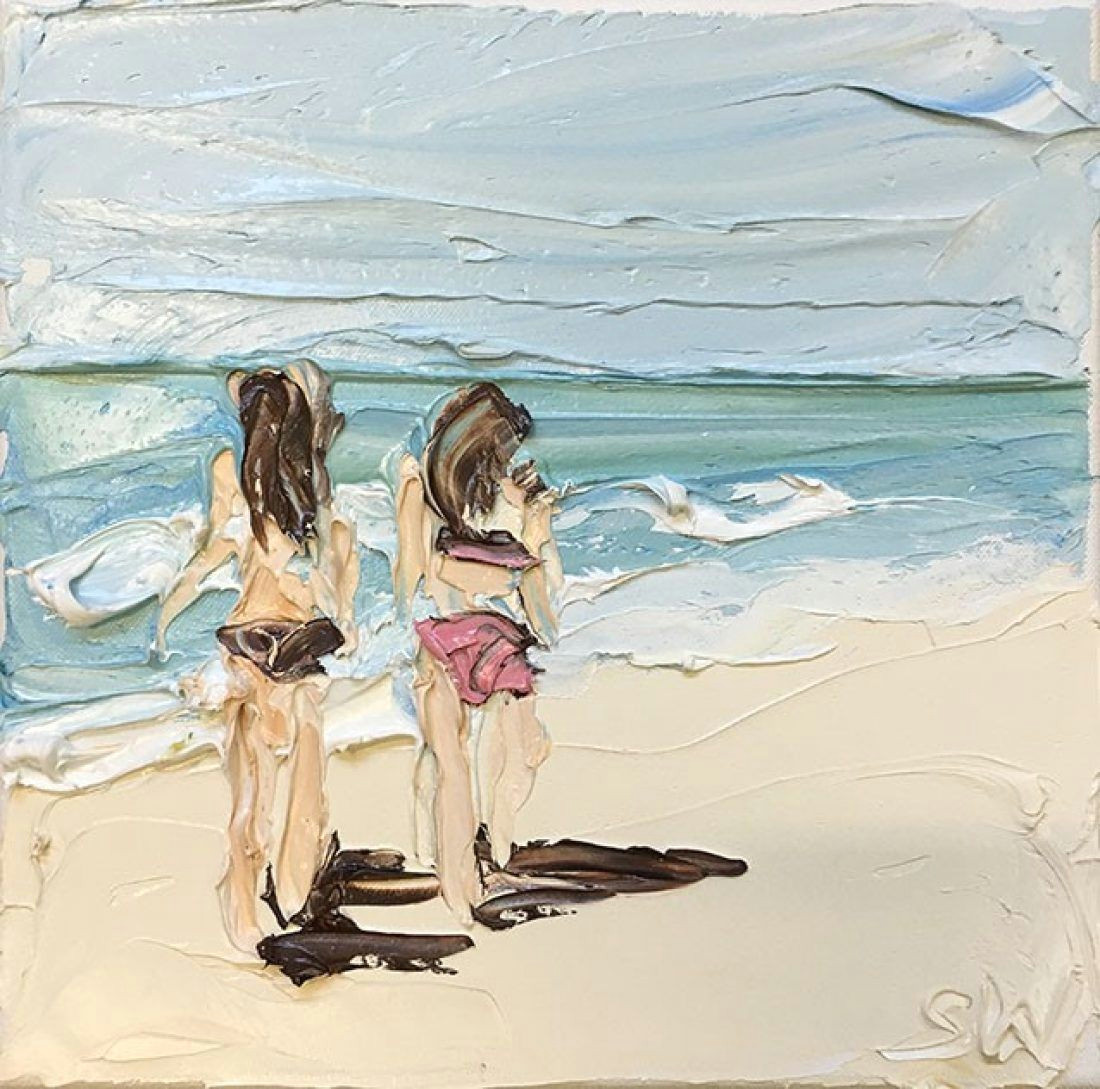 check out beach girls 2 sunny day by sally west at kab gallery