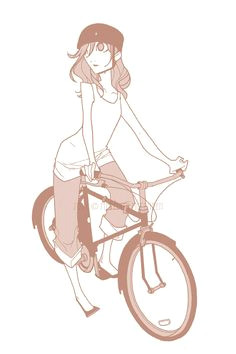 illustration sketches character illustration art sketches cartoon drawings art drawings bicycle drawing character concept character art