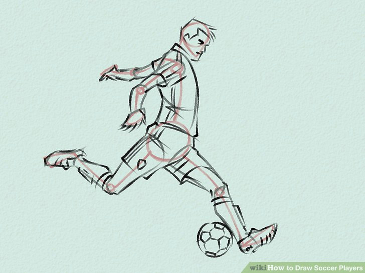 image titled draw soccer players step 4