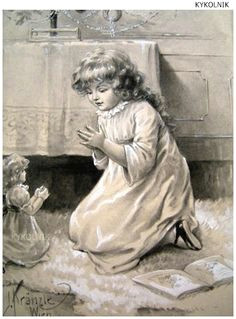 vintage postcards vintage images vintage art sweet dreams baby prayers for