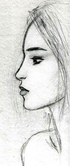 agnes faye side face drawing face drawings easy person drawing face profile drawing