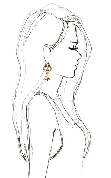 Drawing Of Girl Profile Pic Drawing Side Profile Girl Sketch Inspiration Drawings Art Art