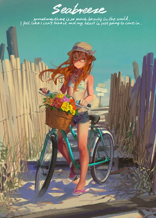 the art of animation bike art bicycle illustration bike illustration lilium portrait