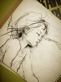 sleep in the morning artist unknown illustration sketches drawing sketches sketching pencil