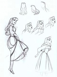 animation character design sleeping beauty animation sketches art sketches art drawings arte disney