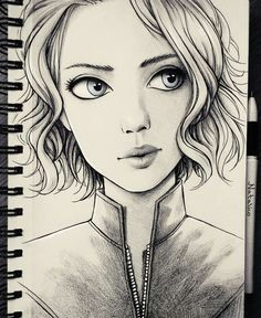 black widow traditional black widow drawinggirl